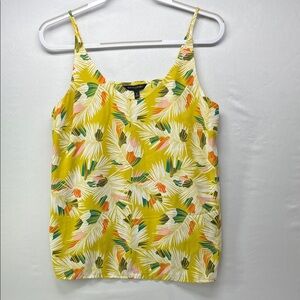 Banana‎ Republic Yellow Tropical Print Camisole